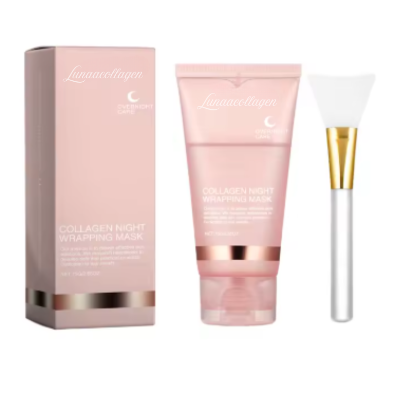 Masque de Nuit Collagène -                             Éveillez votre éclat!